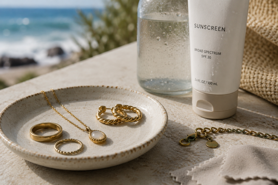 Why Your Jewelry Turns Green Near the Ocean (And How to Stop It)
