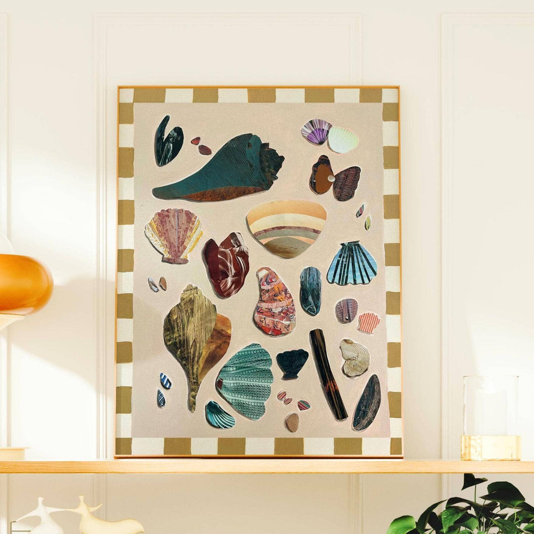 8x10 Pink Shell Art Print