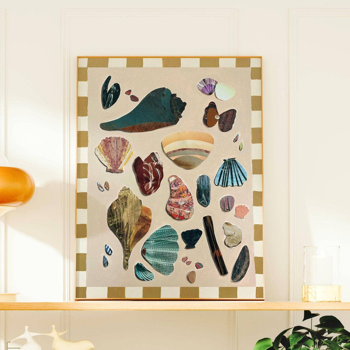8x10 Pink Shell Art Print