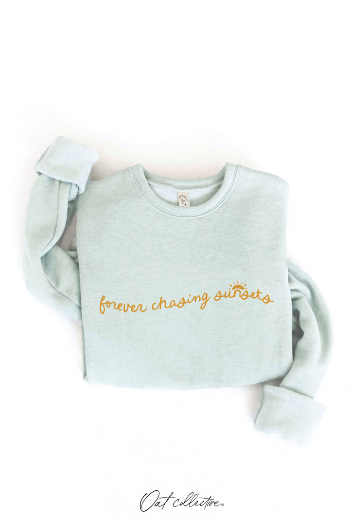 Forever Chasing Sunsets Graphic Sweatshirt