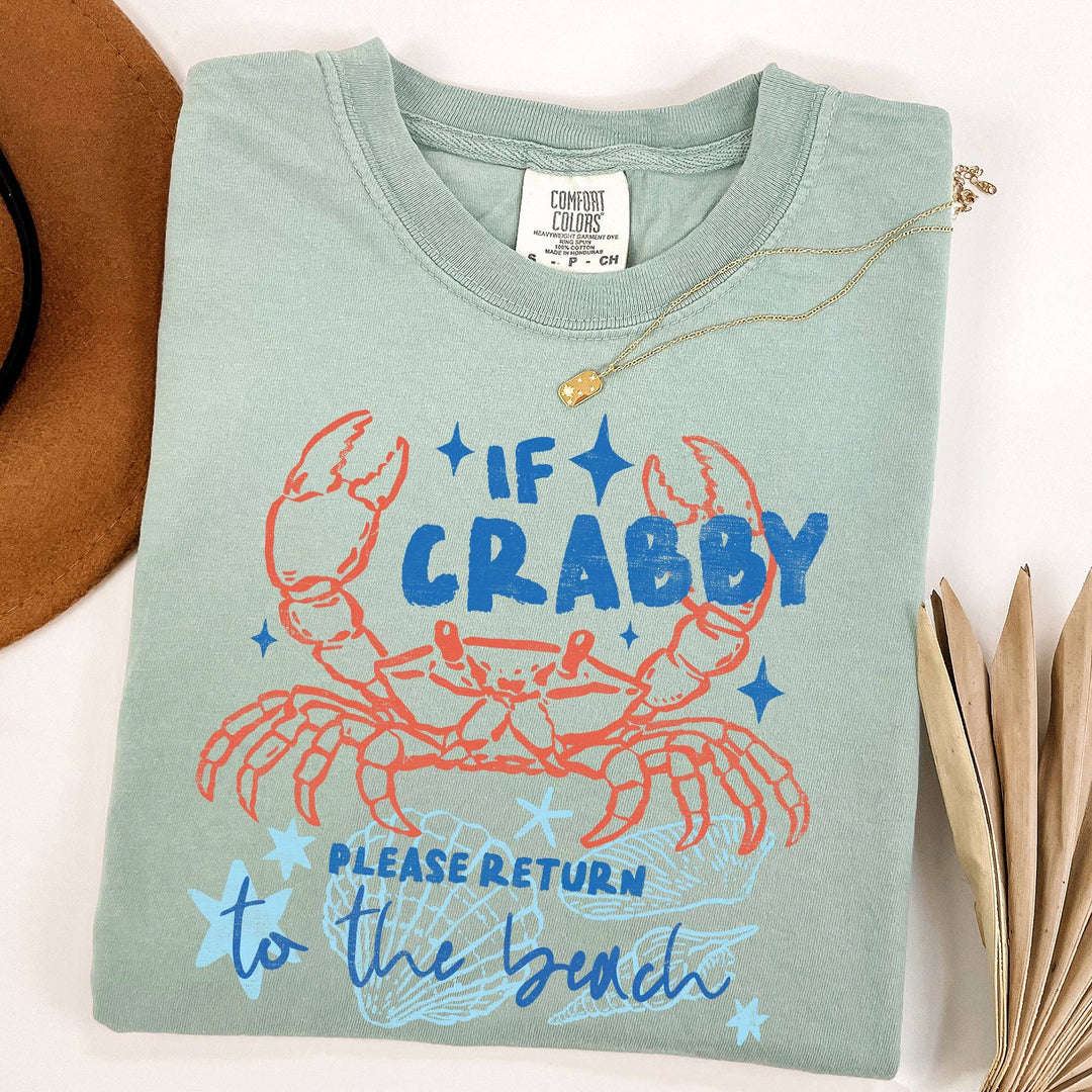 If Crabby Return To Beach Summer T-Shirt