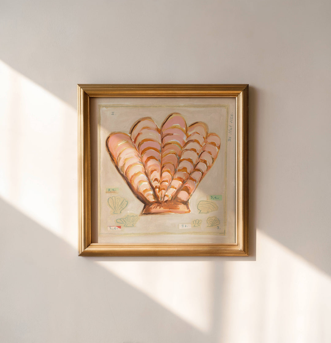 Pink Shell Art Print