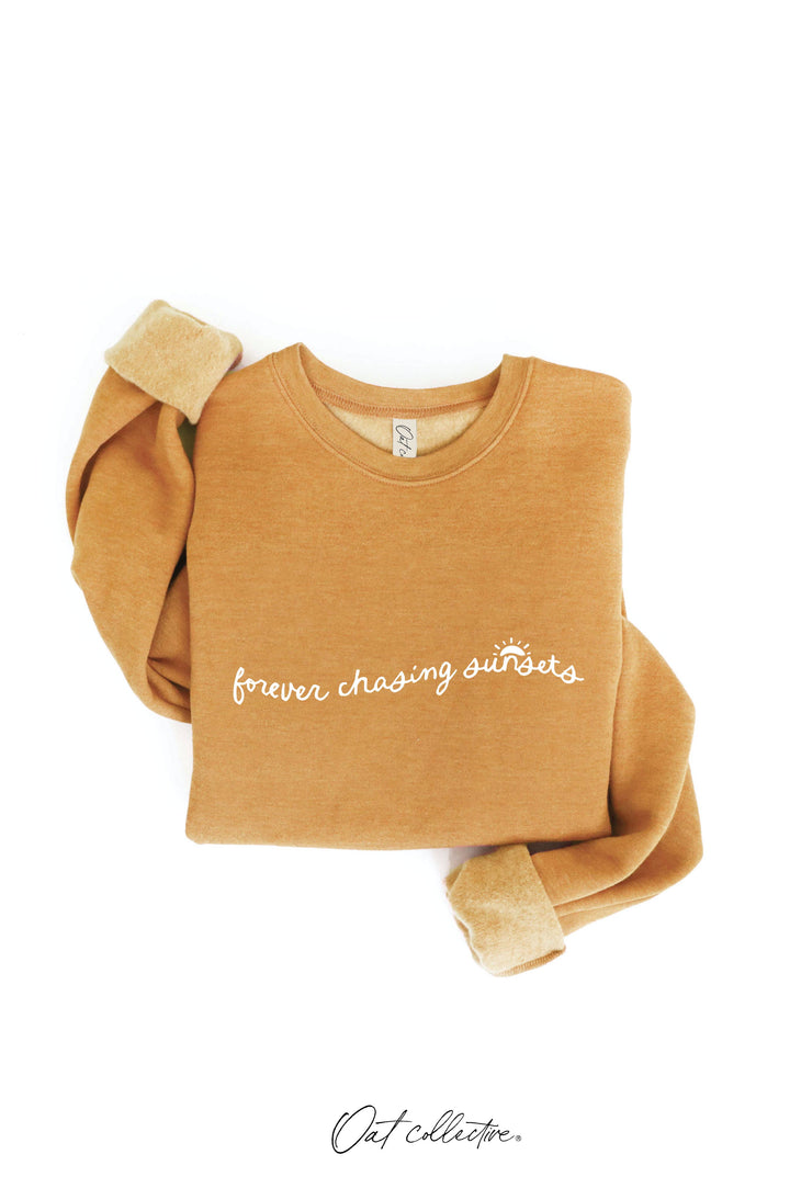 Forever Chasing Sunsets Graphic Sweatshirt
