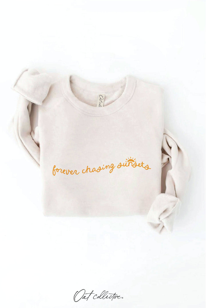 Forever Chasing Sunsets Graphic Sweatshirt