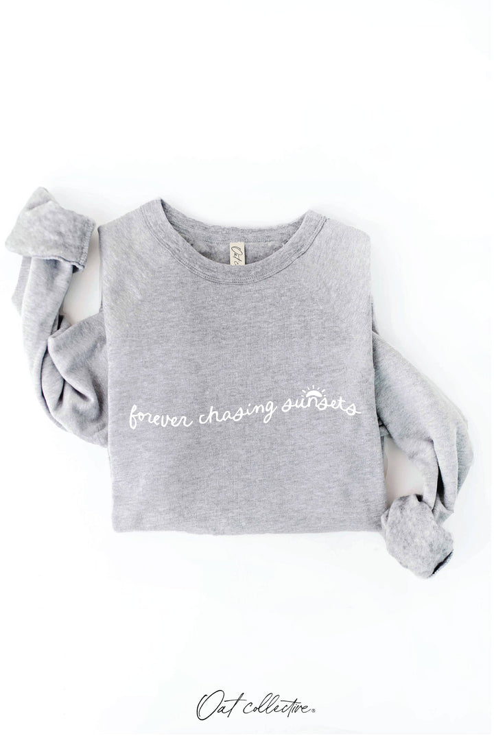 Forever Chasing Sunsets Graphic Sweatshirt
