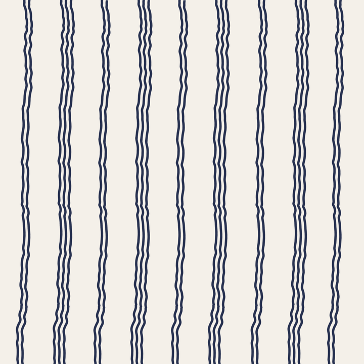Sailor Stripe Cotton Wide Leg Pants