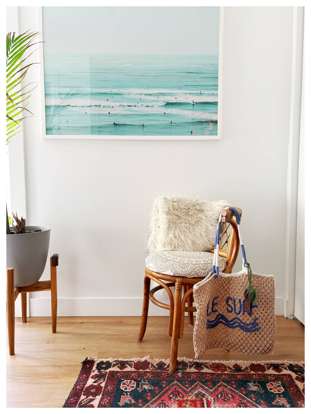 Le Surf Macrame Tote
