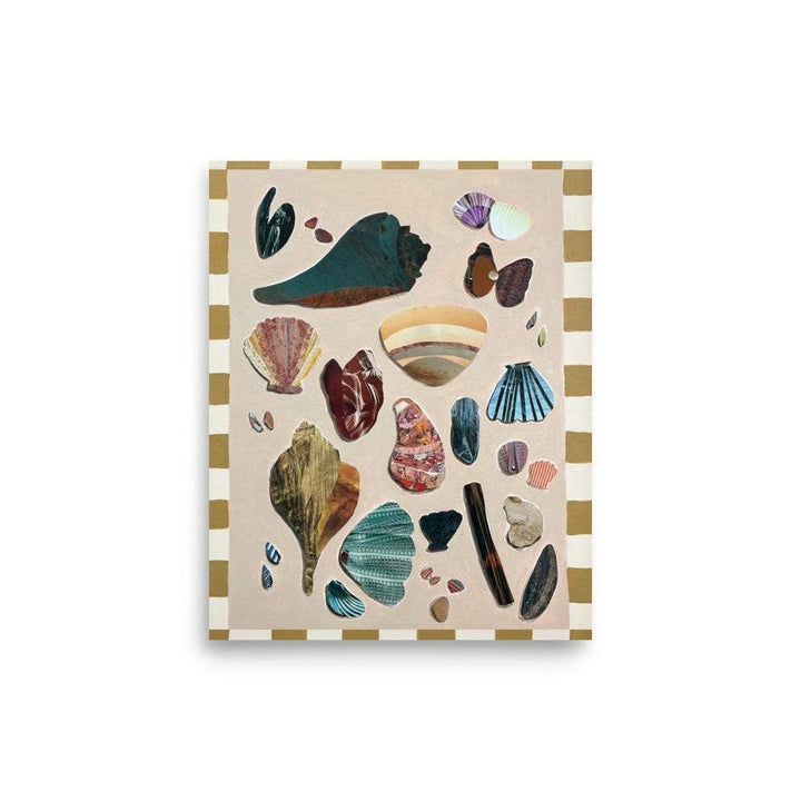 8x10 Pink Shell Art Print