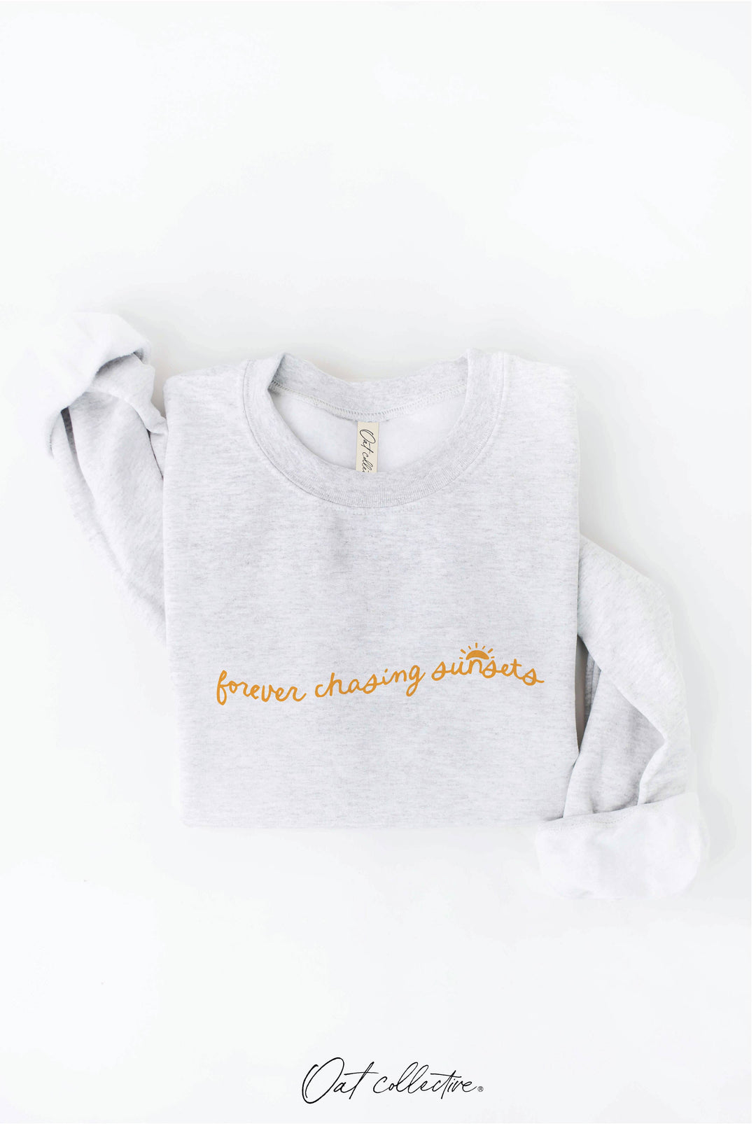Forever Chasing Sunsets Graphic Sweatshirt