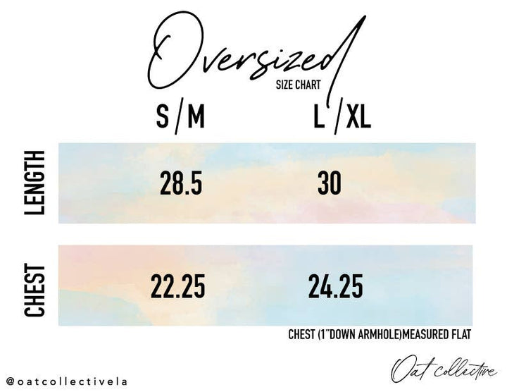 Meet me at the Beach - Oversized Mineral Washed Graphic Top