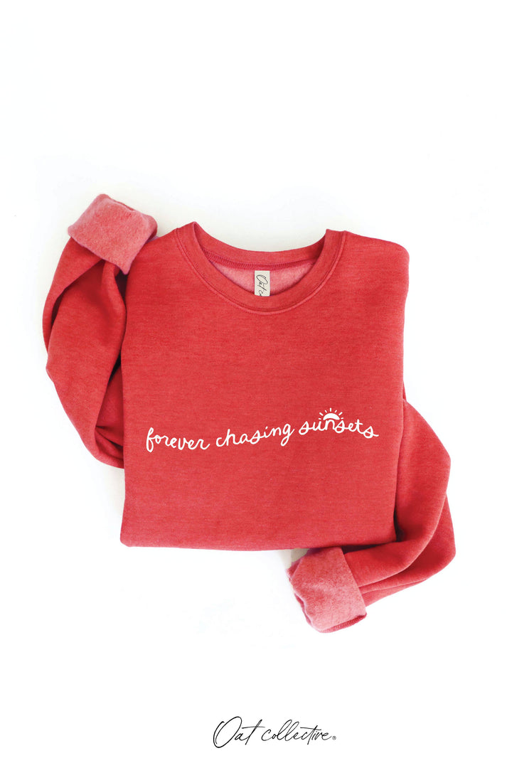 Forever Chasing Sunsets Graphic Sweatshirt