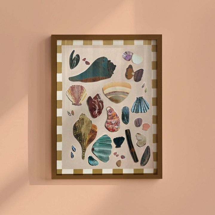 8x10 Pink Shell Art Print