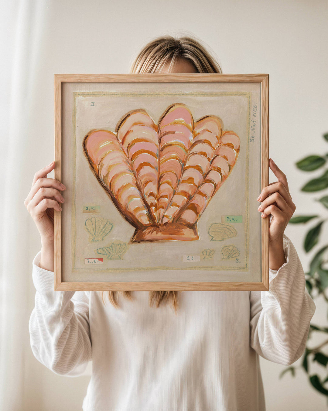 Pink Shell Art Print