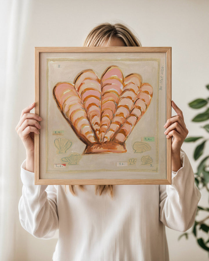 Pink Shell Art Print