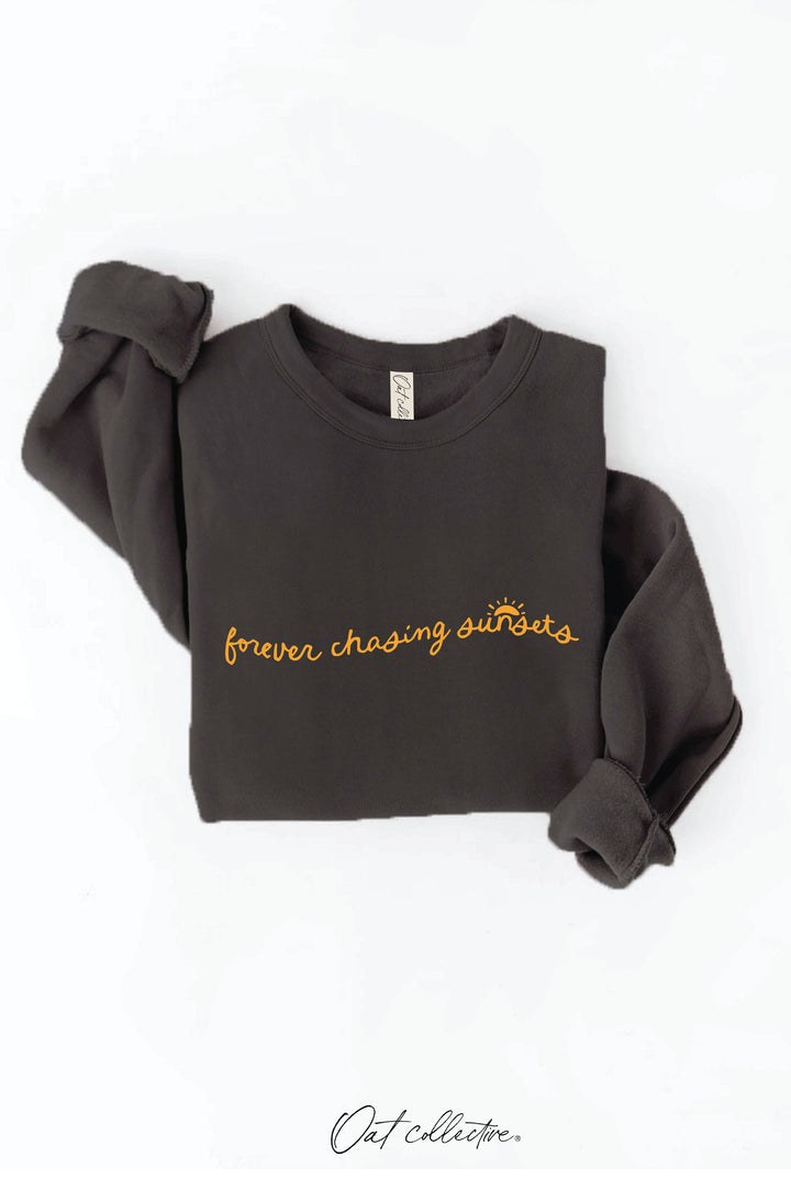Forever Chasing Sunsets Graphic Sweatshirt