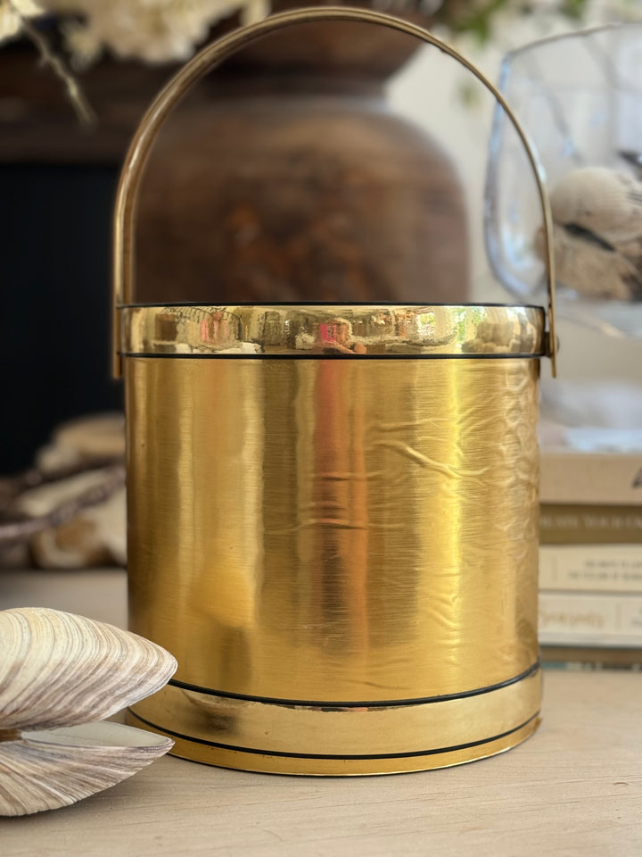 Vintage Gold ICE BUCKET