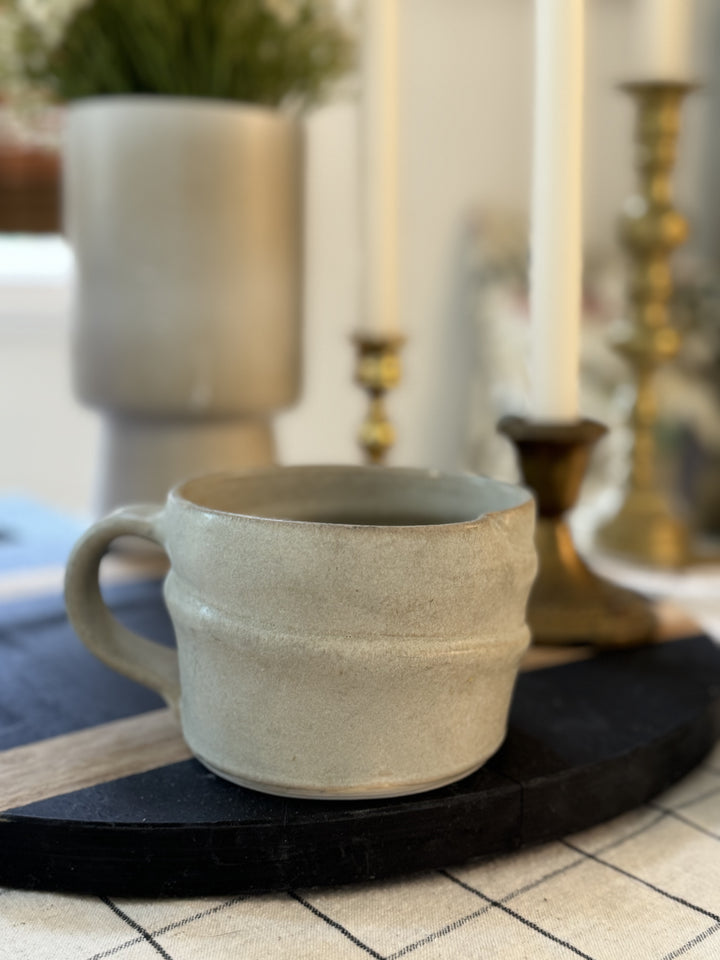 HAND THROWN MUG