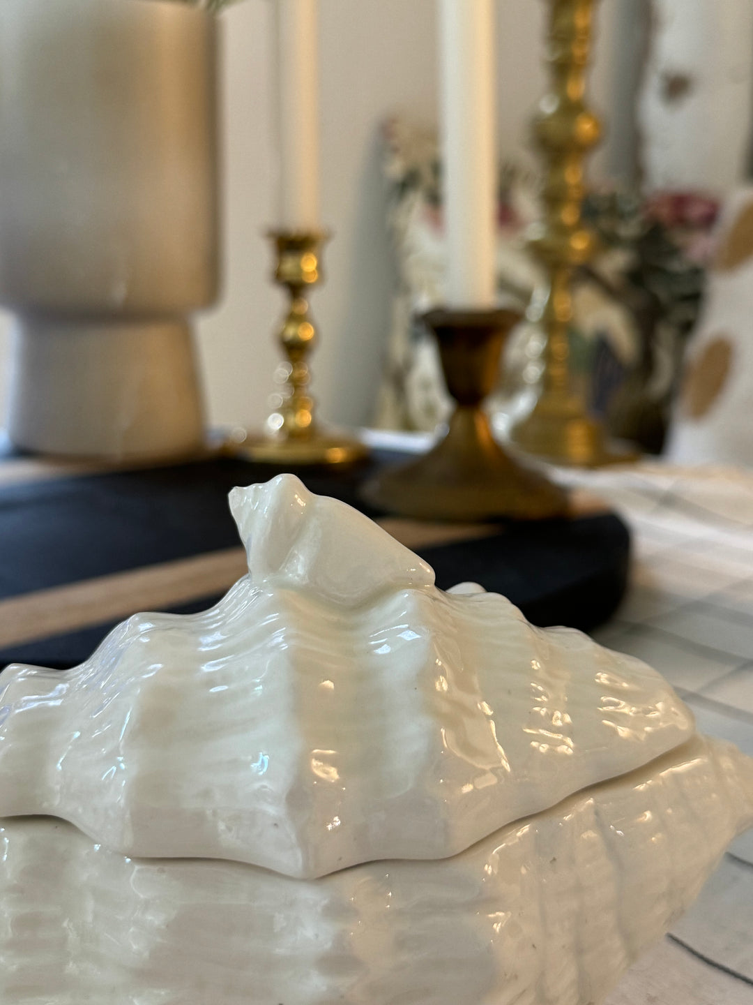 CONCH SHELL TRINKET BOX