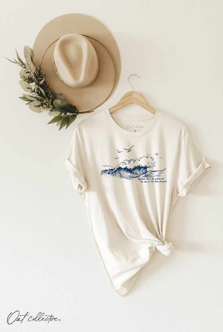 Mightier than the Waves - Graphic T-shirt