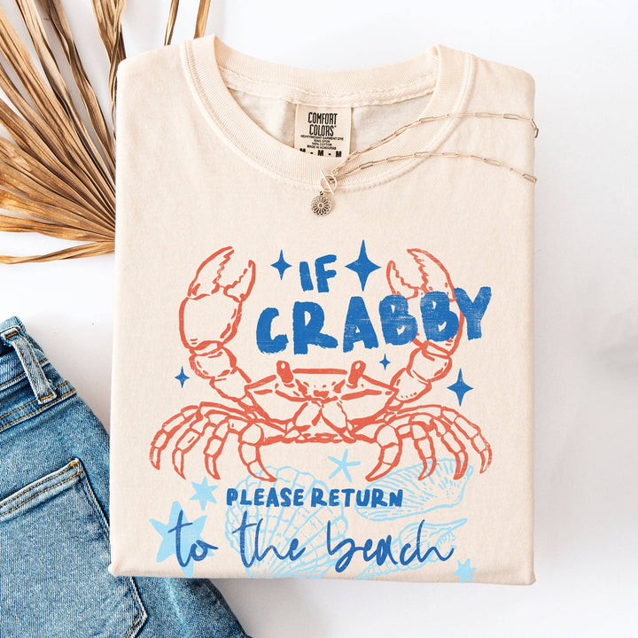 If Crabby Return To Beach Summer T-Shirt