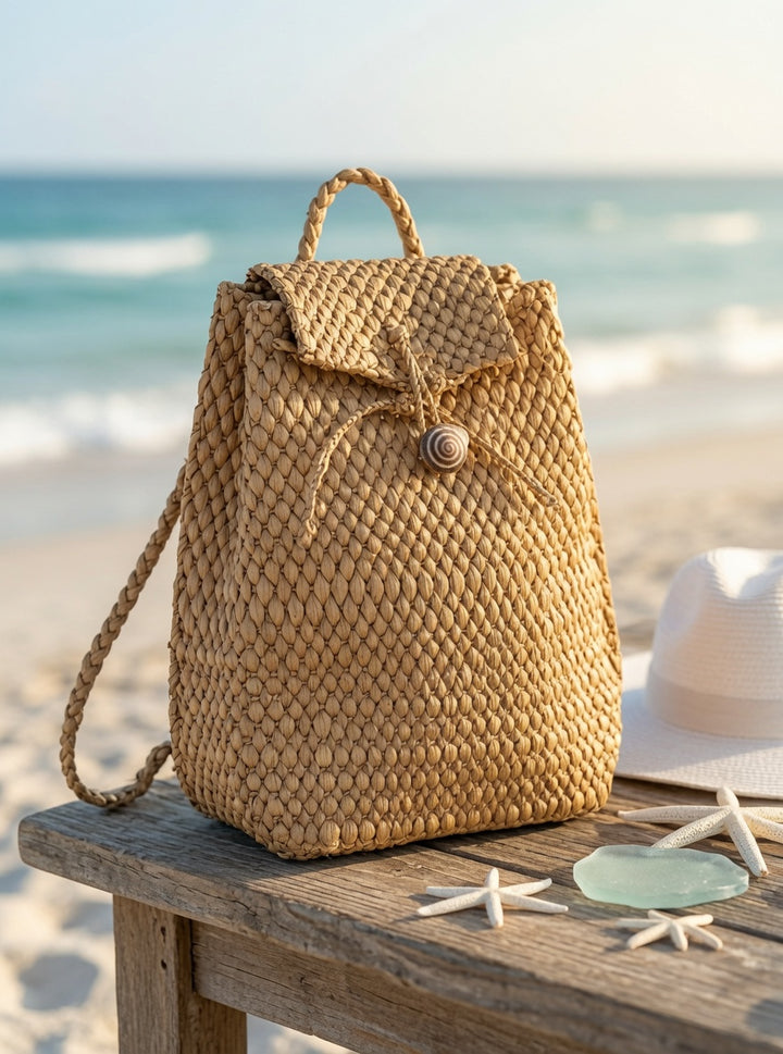 WOVEN BACKPACK