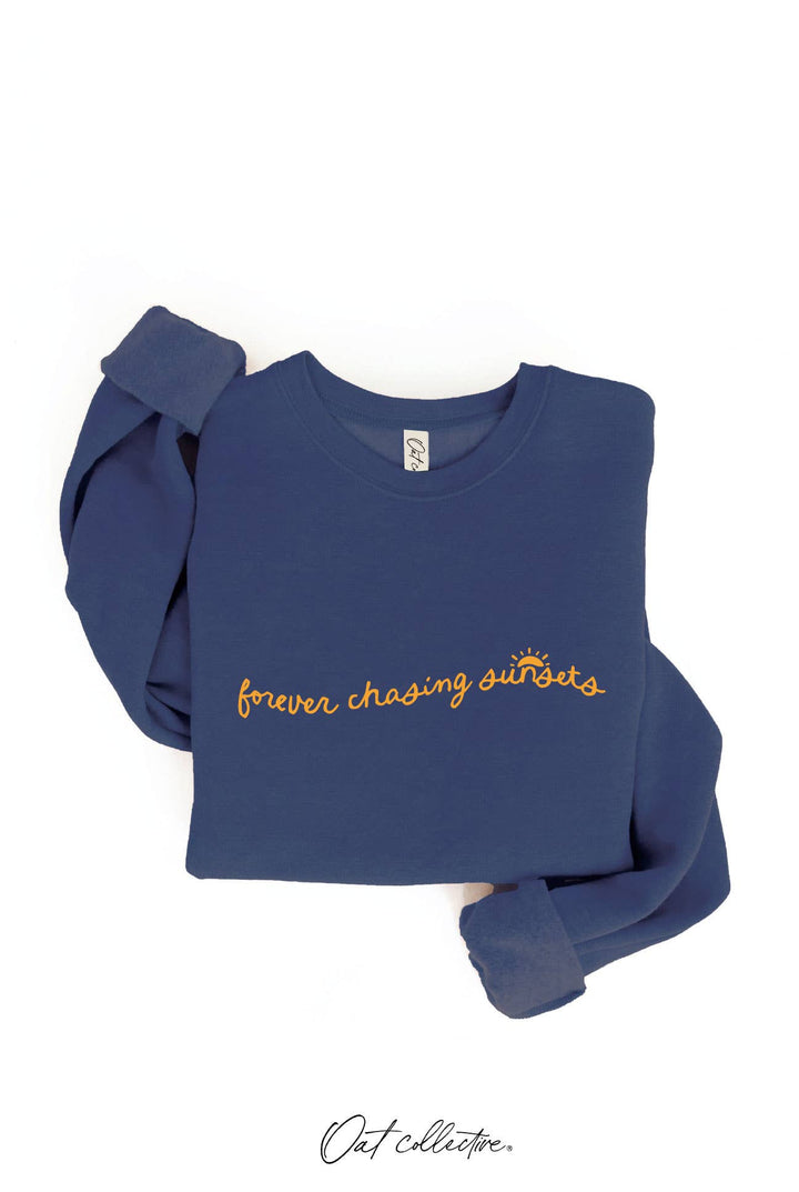 Forever Chasing Sunsets Graphic Sweatshirt