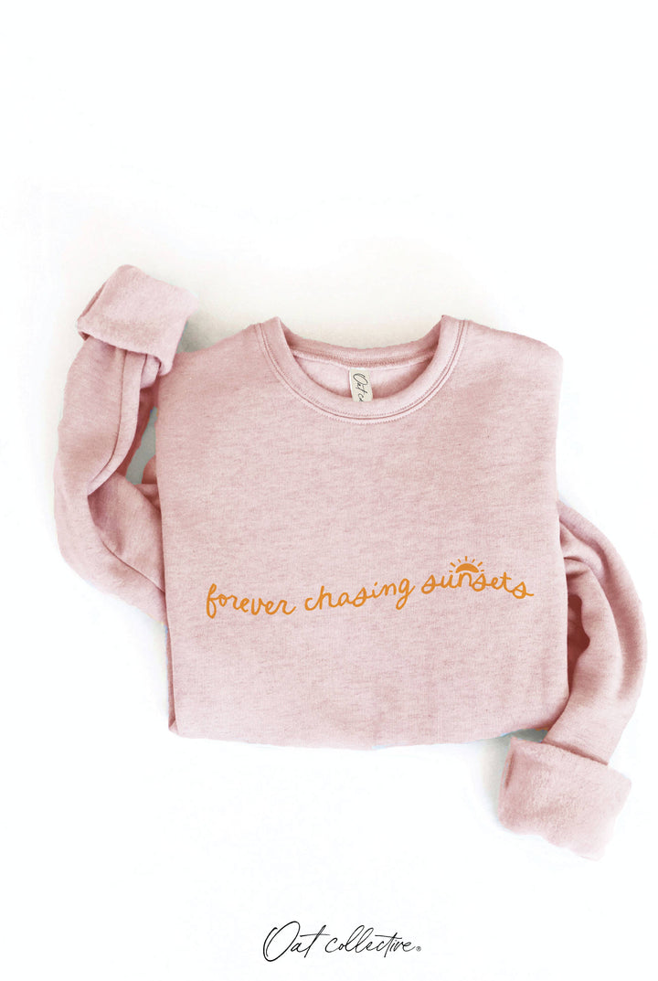 Forever Chasing Sunsets Graphic Sweatshirt