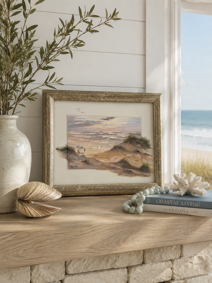 Beautiful 14x11 signed COASTAL ART
