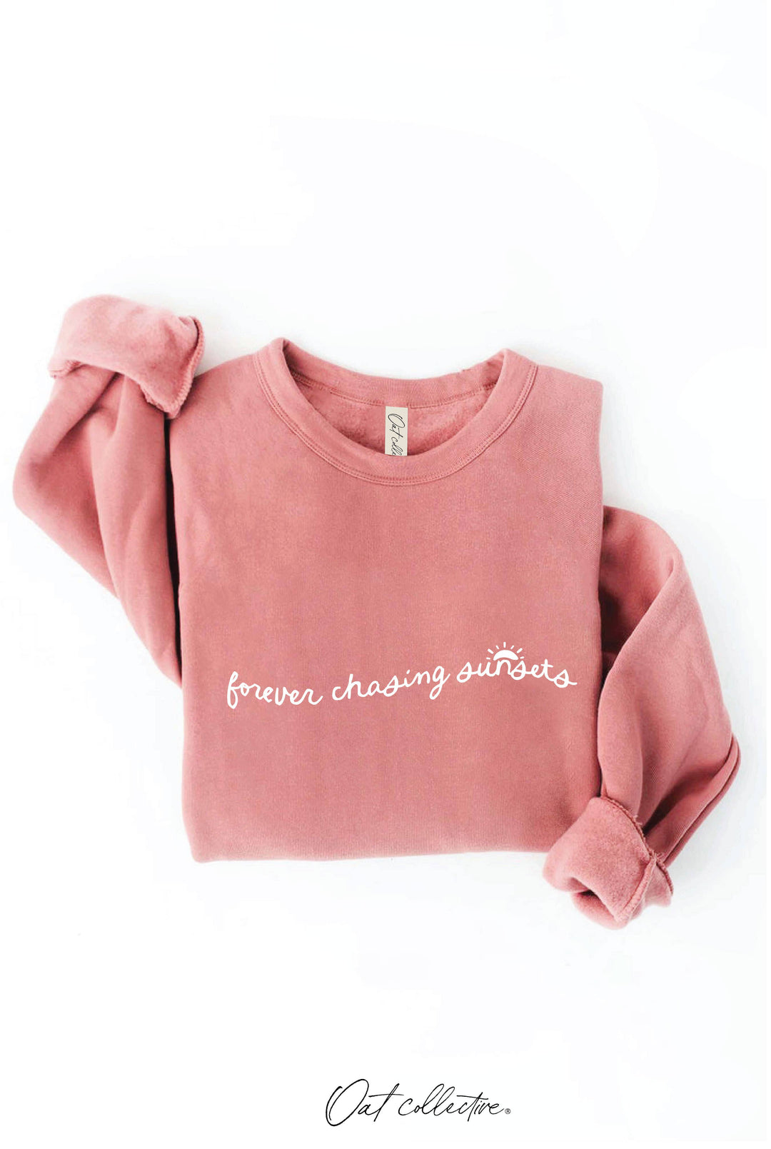 Forever Chasing Sunsets Graphic Sweatshirt