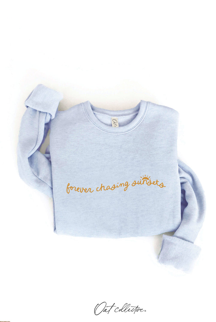 Forever Chasing Sunsets Graphic Sweatshirt