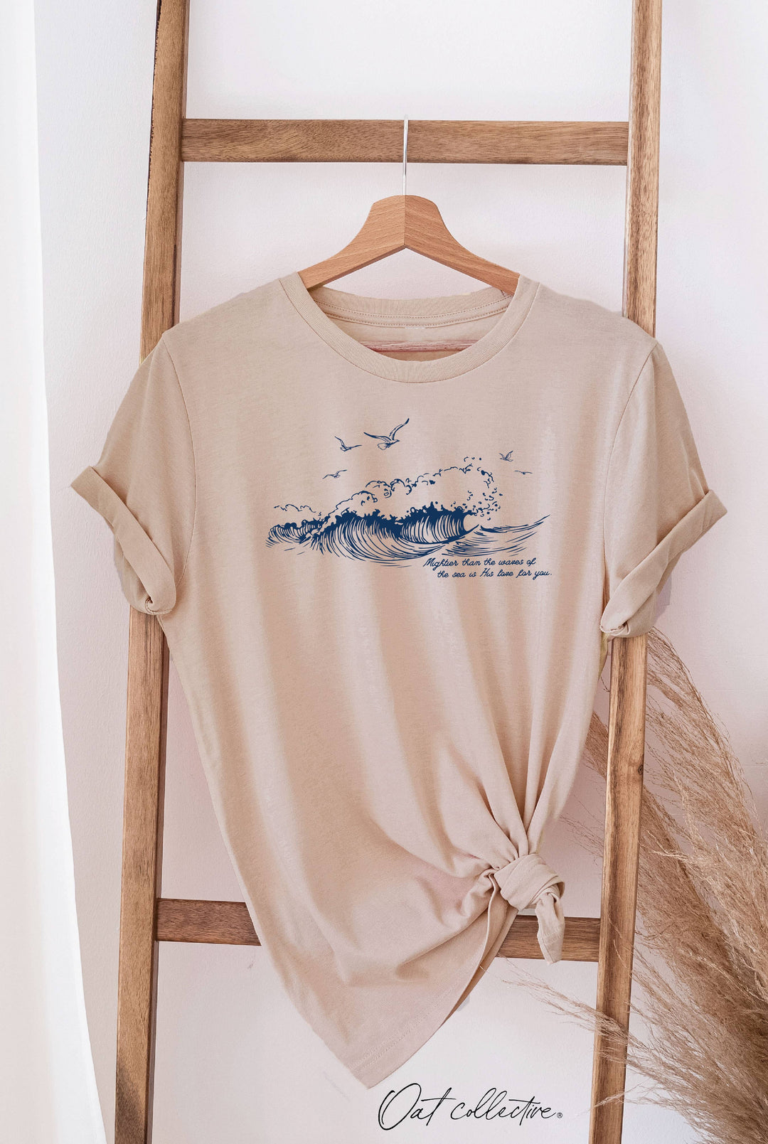 Mightier than the Waves - Graphic T-shirt
