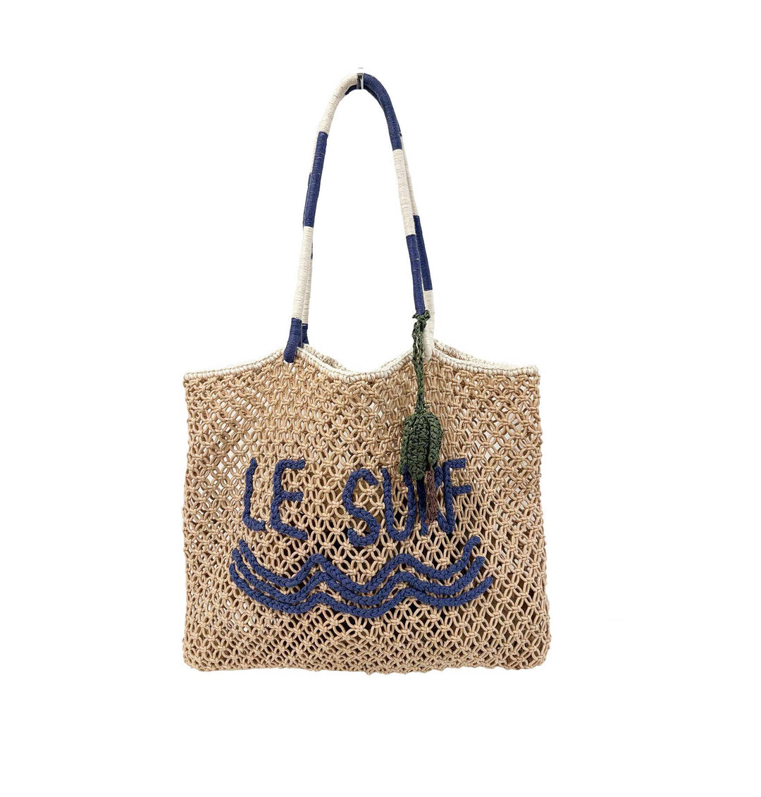 Le Surf Macrame Tote
