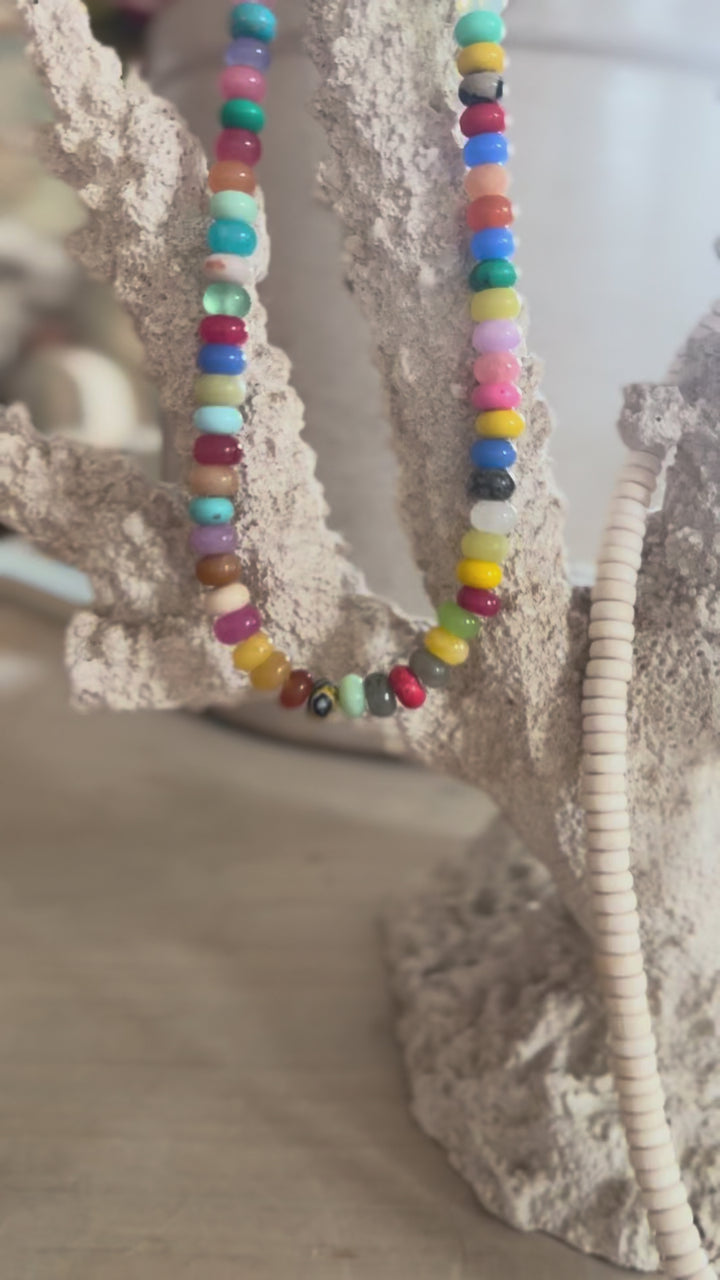 Mixed Gemstone Necklace