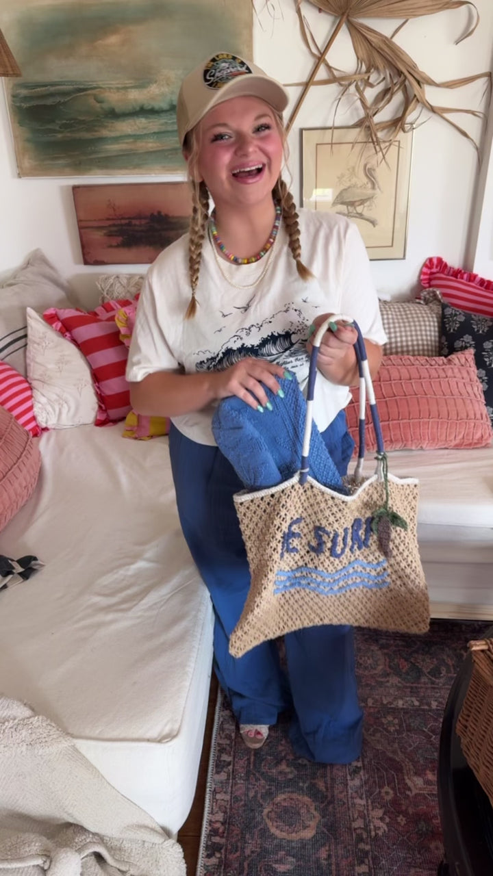Le Surf Macrame Tote